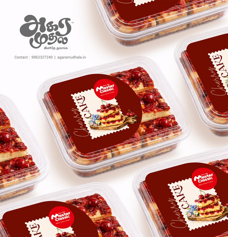 Sticker For Cake Varities Packaging Design design view 5