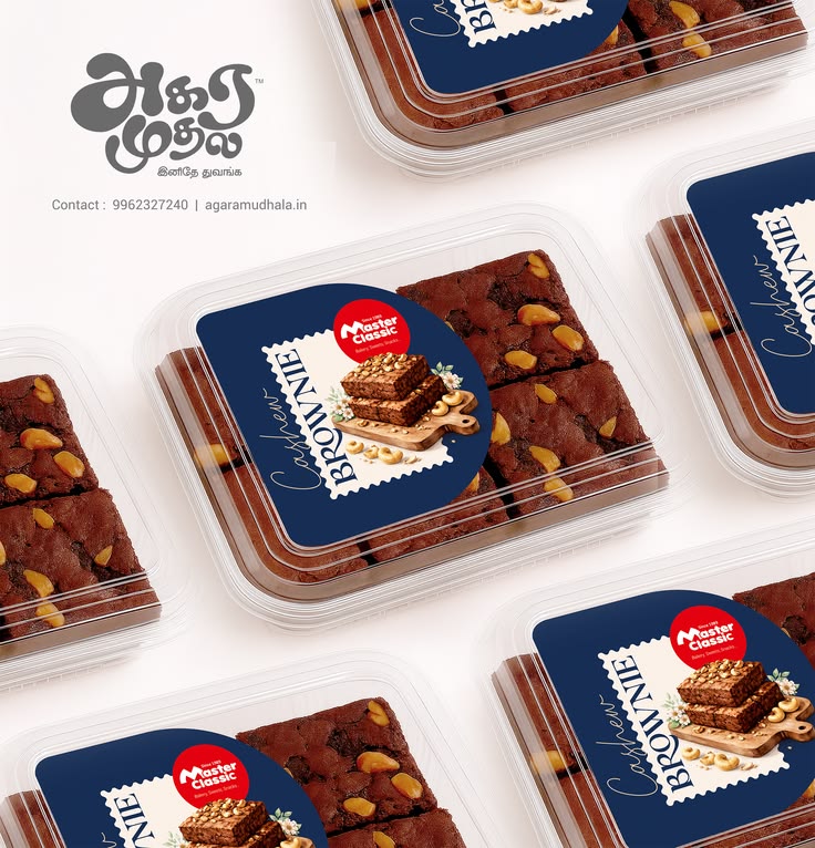 Sticker For Cake Varities Packaging Design design view 3